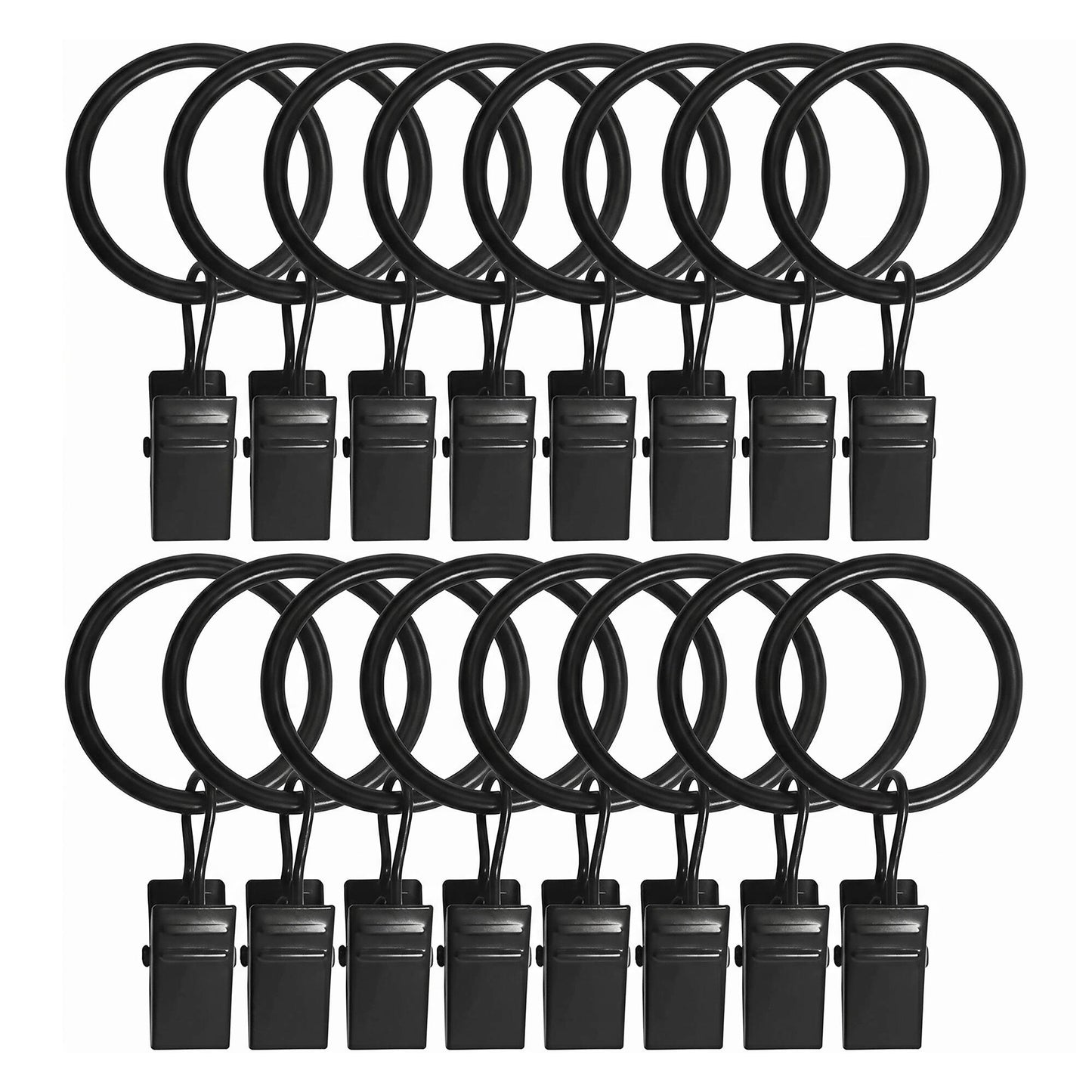 Morgan 2 Window Panels with 16 Rings