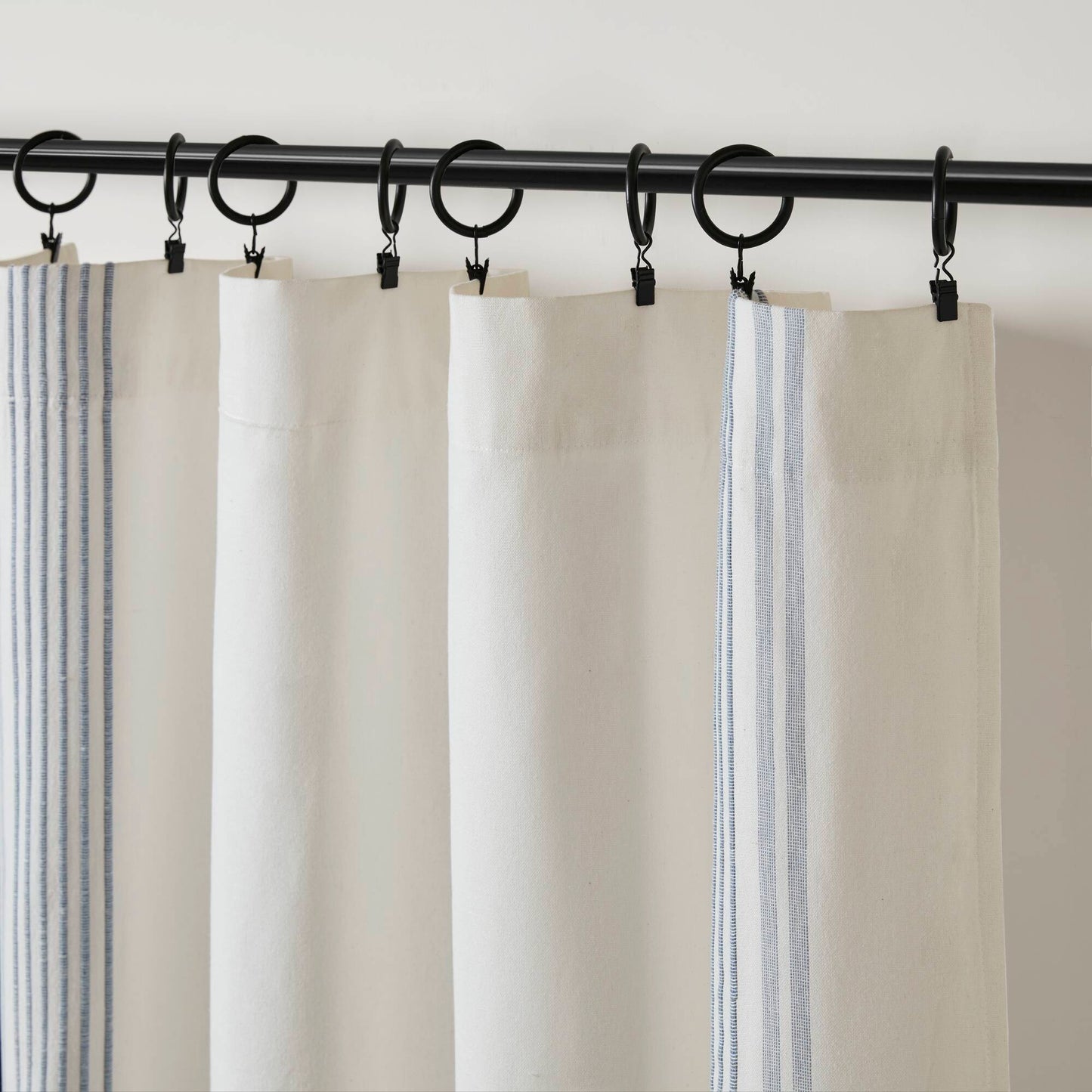 Morgan 2 Window Panels with 16 Rings