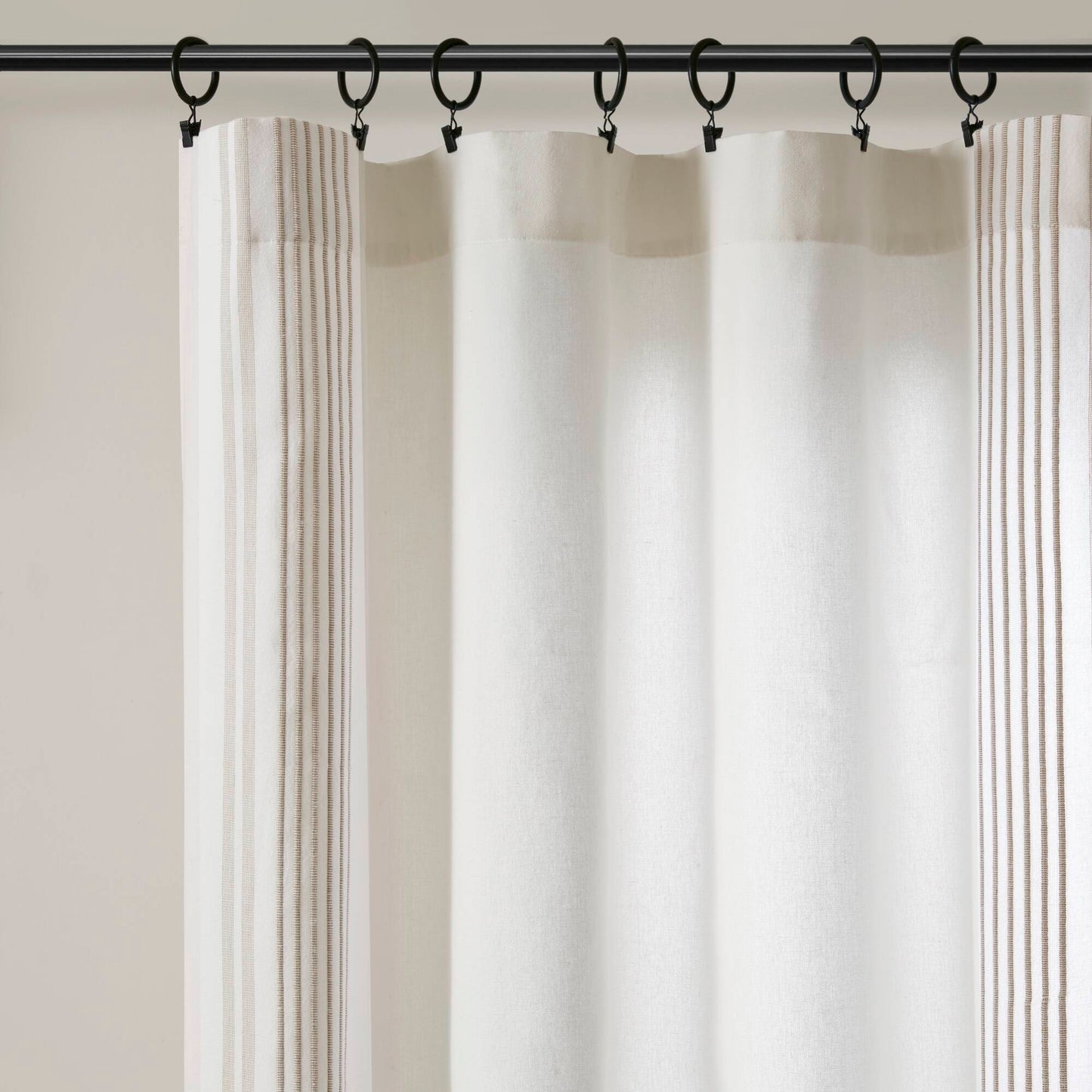 Morgan 2 Window Panels with 16 Rings