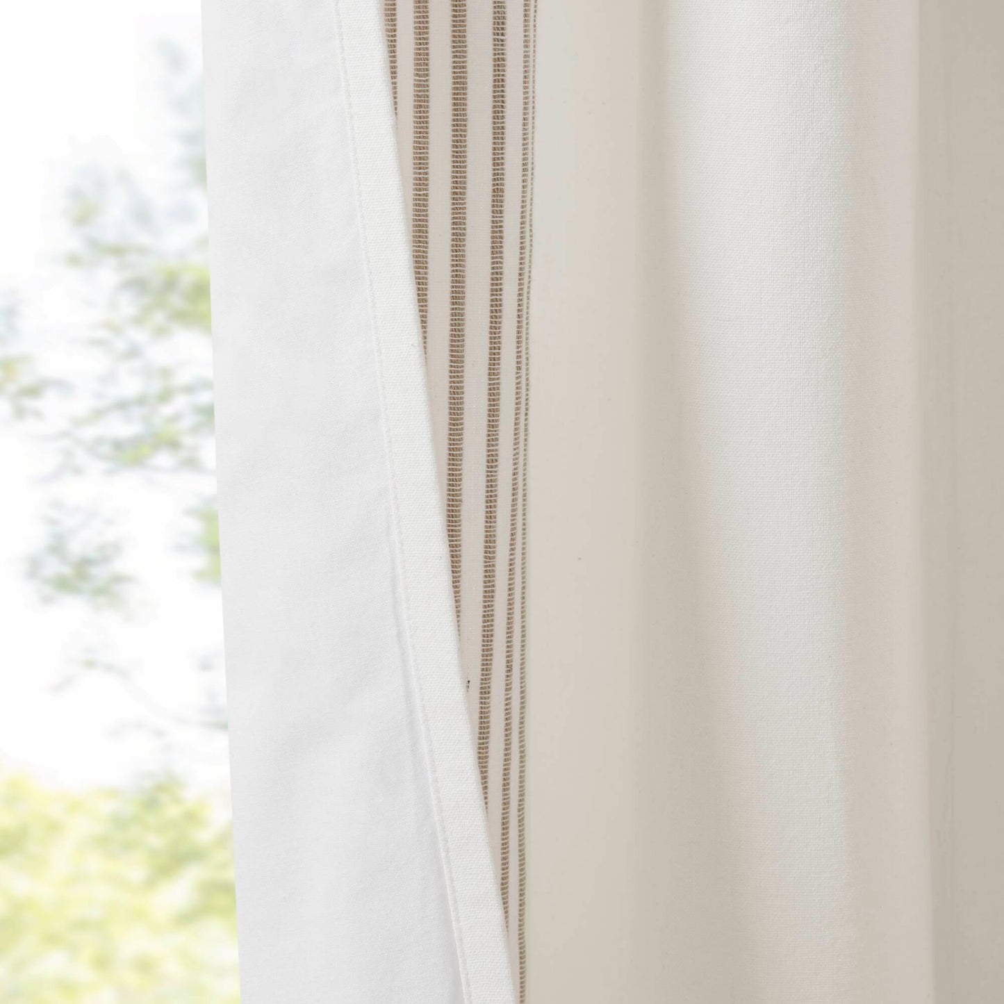 Morgan 2 Window Panels with 16 Rings