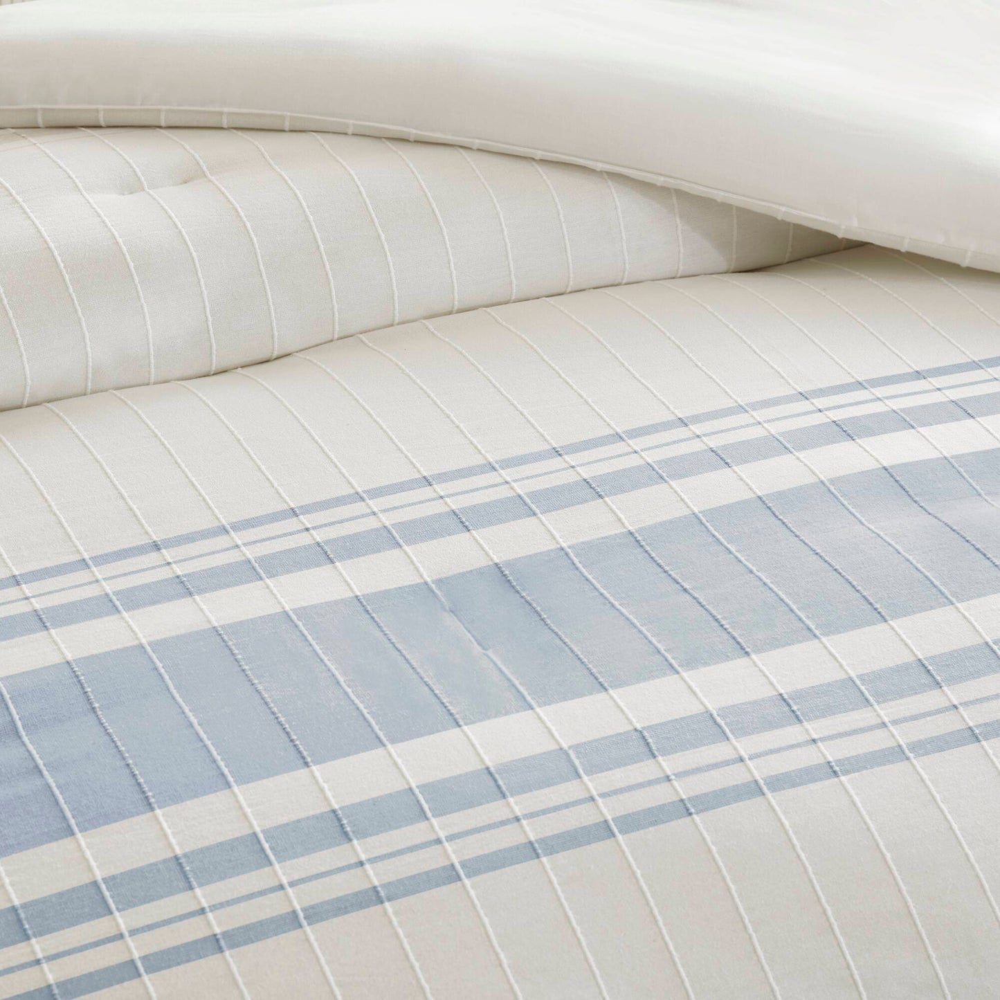 Morgan 6-Piece Cotton Jacquard Oversized Comforter Set