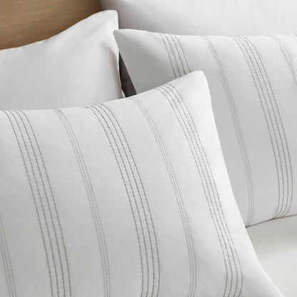 Morgan 6-Piece Cotton Jacquard Oversized Comforter Set