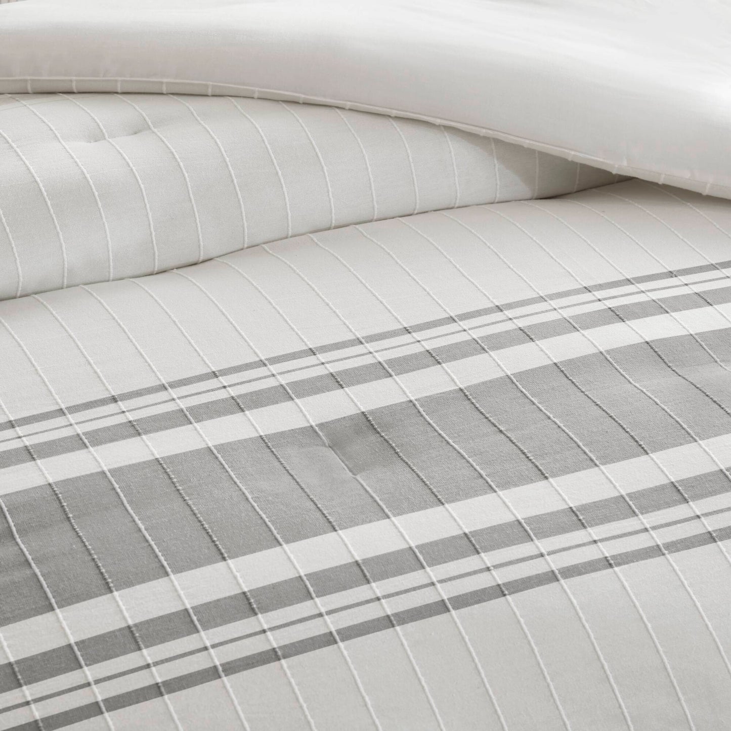 Morgan 6-Piece Cotton Jacquard Oversized Comforter Set