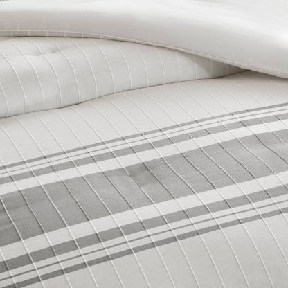 Morgan 6-Piece Cotton Jacquard Oversized Comforter Set