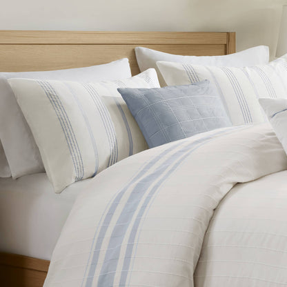 Morgan 5-Piece Cotton Jacquard Duvet Set