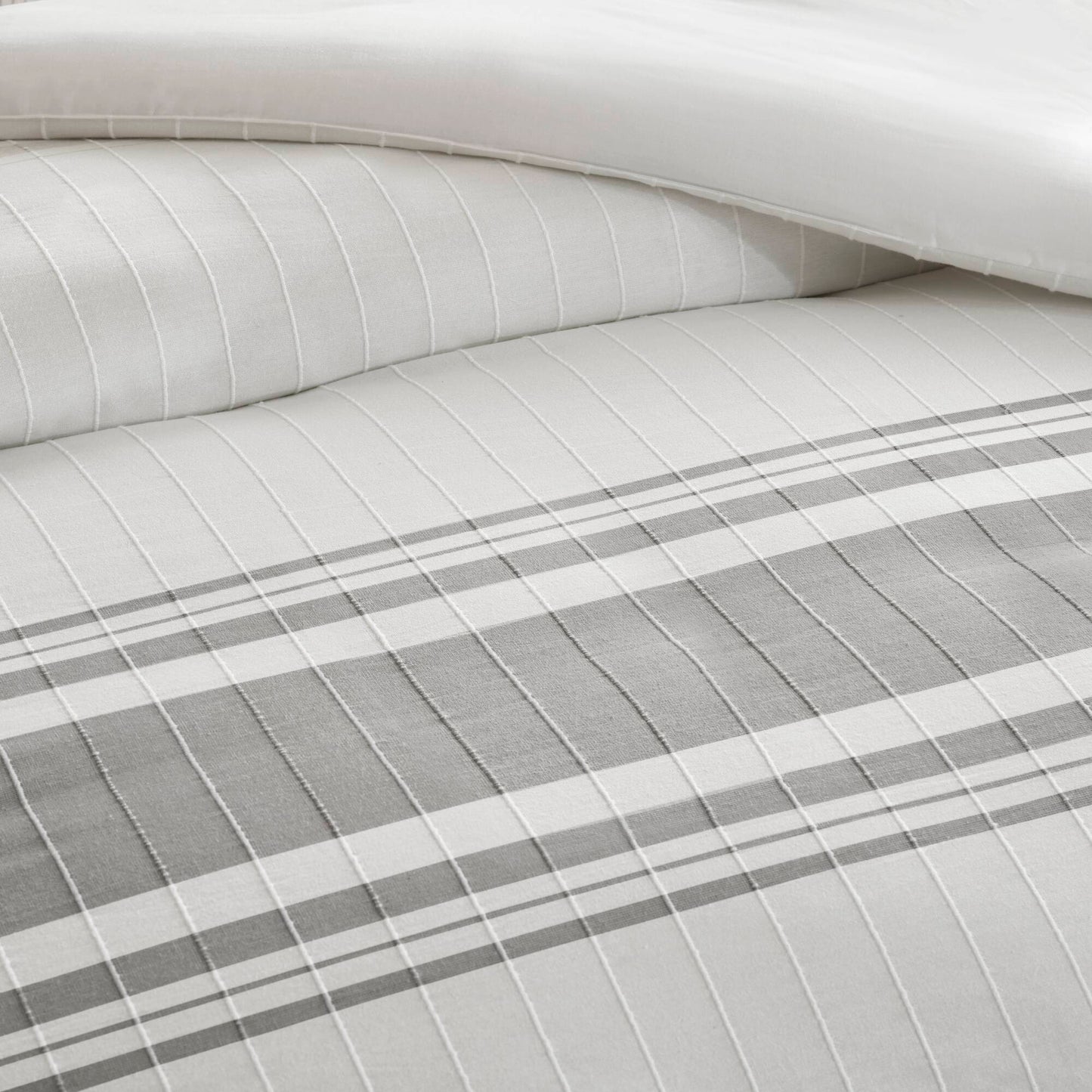 Morgan 5-Piece Cotton Jacquard Duvet Set