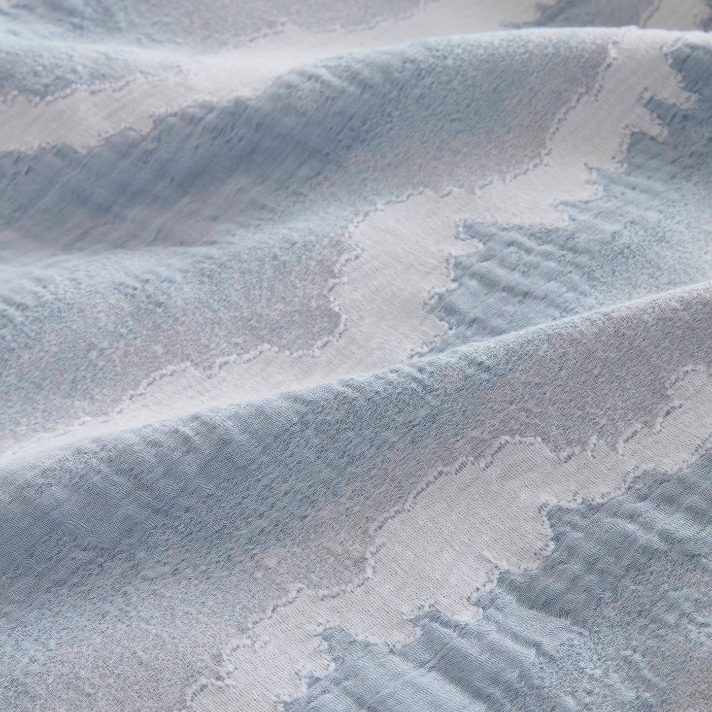 Ocean Wave 3 Piece Cotton Duvet Set