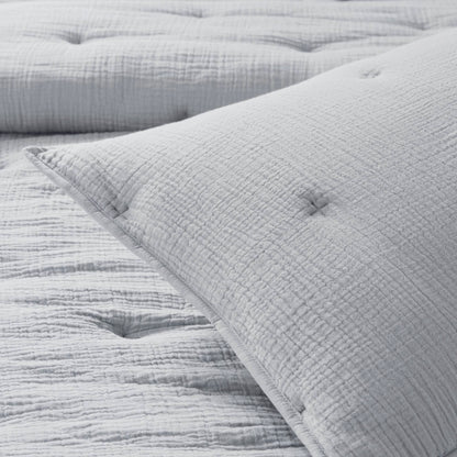 Breeze Cotton Gauze  Embroidered Euro Sham
