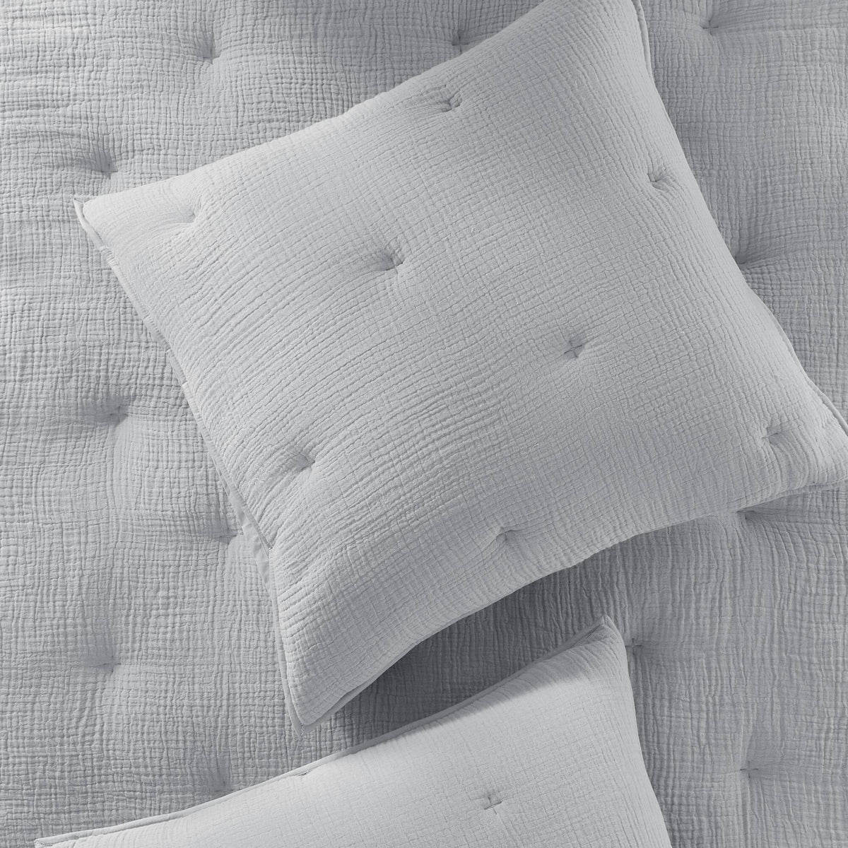 Breeze Cotton Gauze  Embroidered Euro Sham