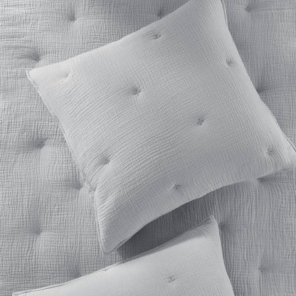 Breeze Cotton Gauze  Embroidered Euro Sham