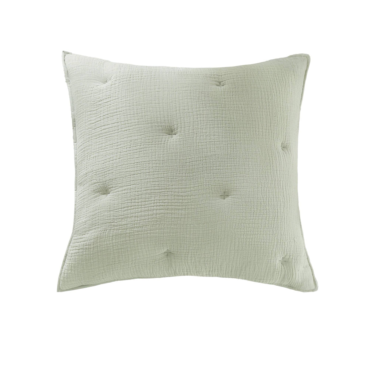 Breeze Cotton Gauze  Embroidered Euro Sham