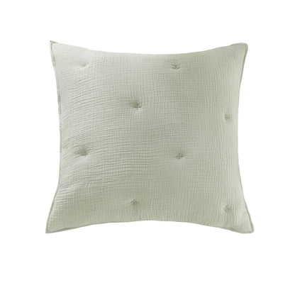 Breeze Cotton Gauze  Embroidered Euro Sham