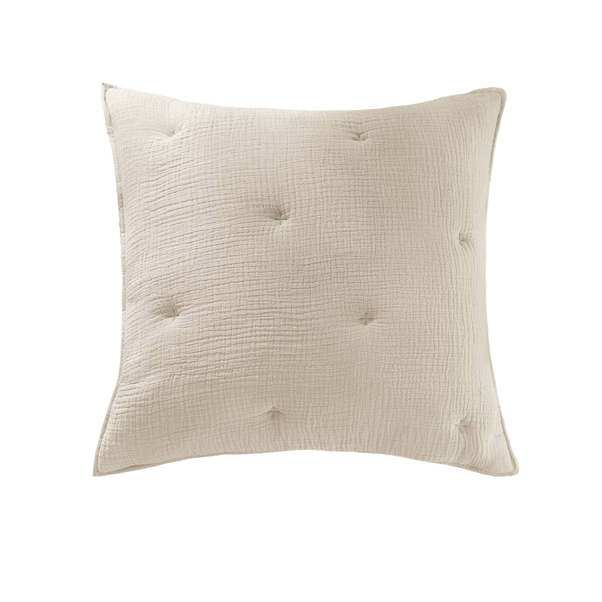 Breeze Cotton Gauze  Embroidered Euro Sham