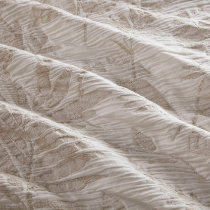 Maison Tropical Cotton Jacquard Botanical Duvet Cover Set