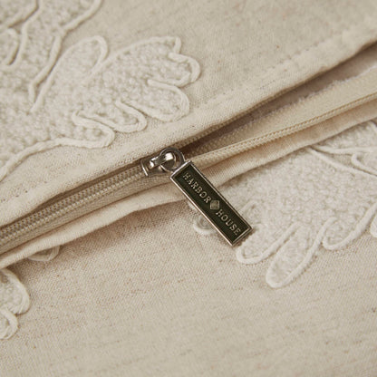 Camila Coral 1 Piece Cotton Pillow Cover