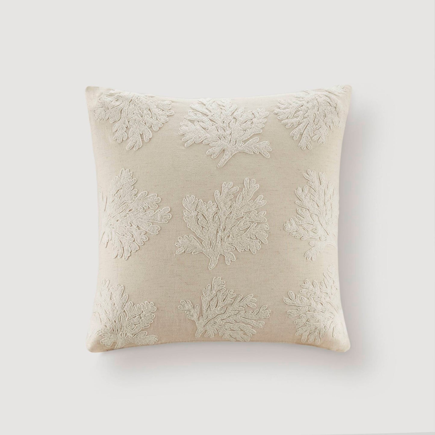Camila Coral 1 Piece Cotton Pillow Cover