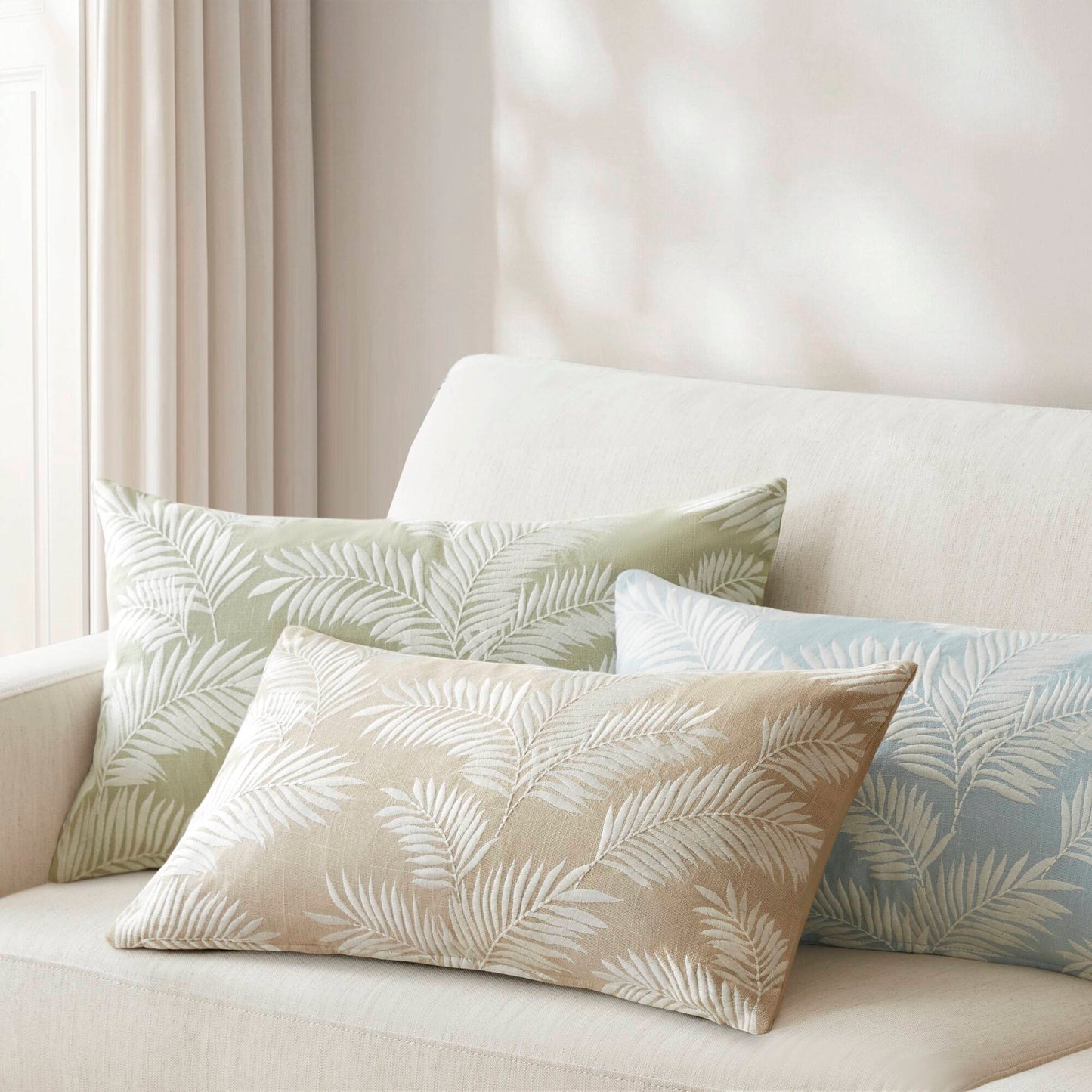 Ella Botanical 1 Piece Cotton Pillow Cover