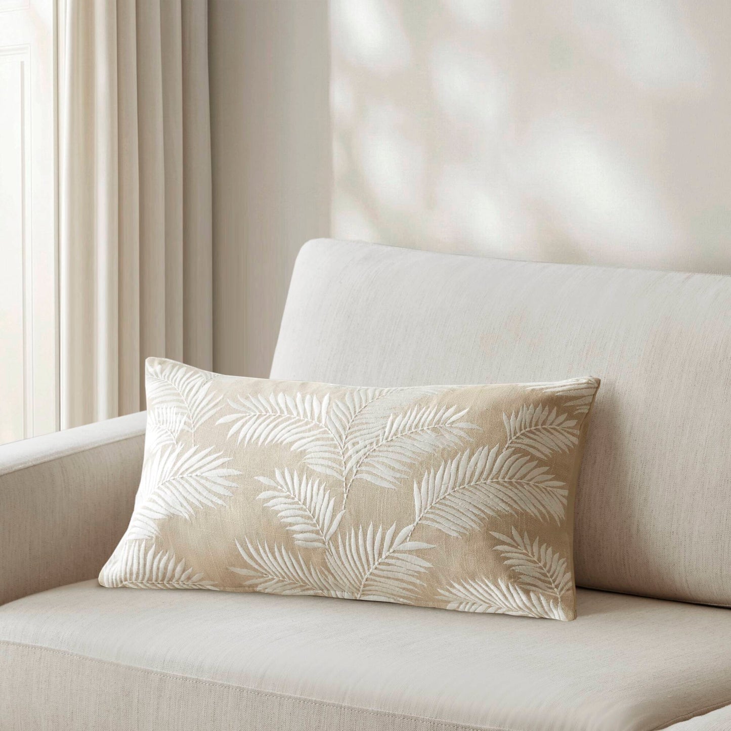 Ella Botanical 1 Piece Cotton Pillow Cover