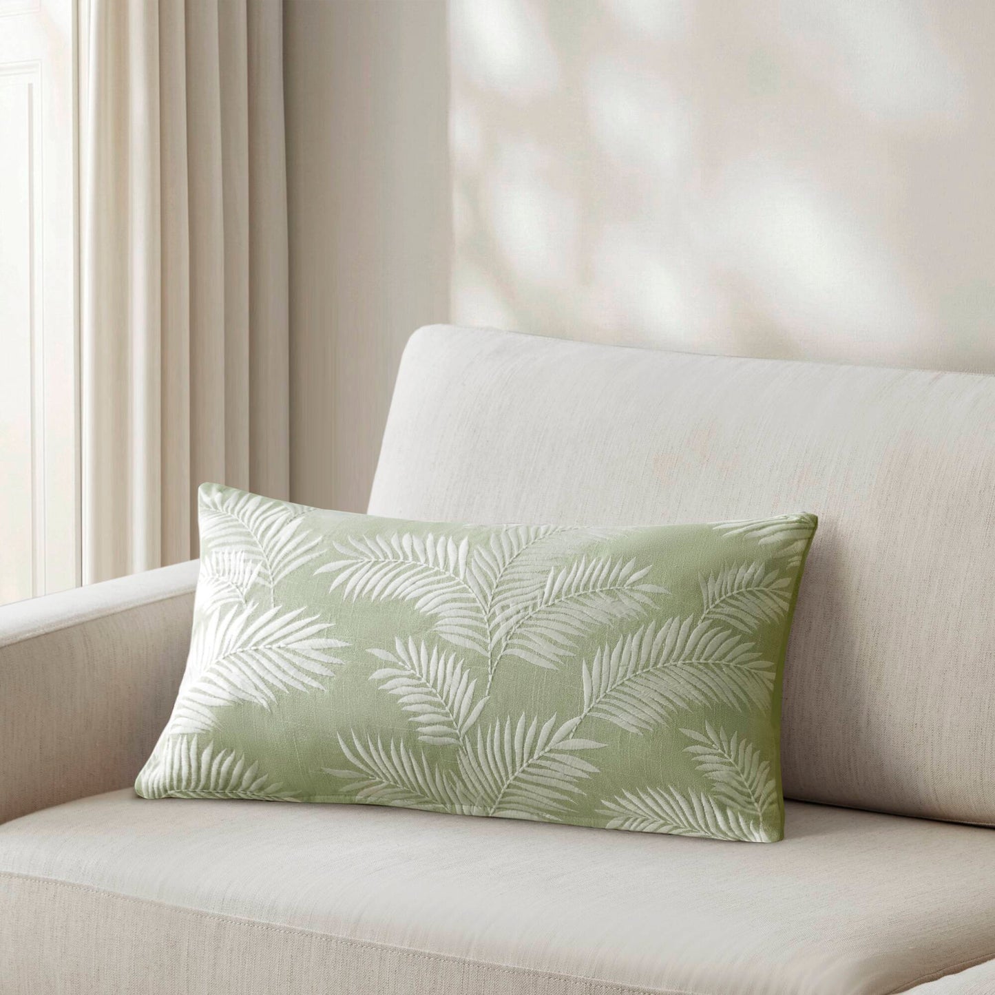 Ella Botanical 1 Piece Cotton Pillow Cover