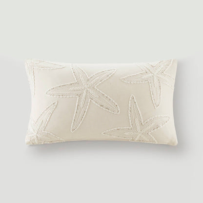 Lily Starfish 1 Piece Cotton Pillow Cover