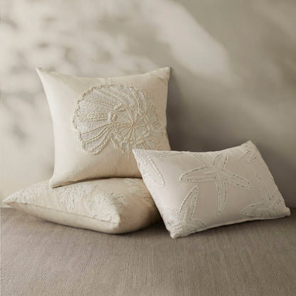 Lily Starfish 1 Piece Cotton Pillow Cover