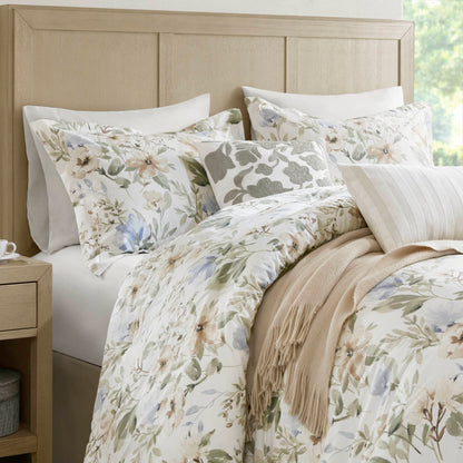 Herbal 6-Piece Cotton Sateen Print Oversized Comforter Set