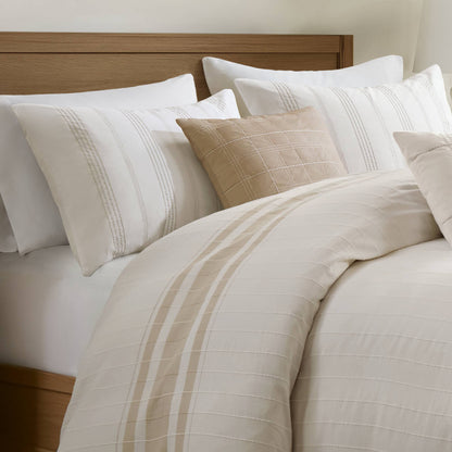 Morgan 5-Piece Cotton Jacquard Duvet Set