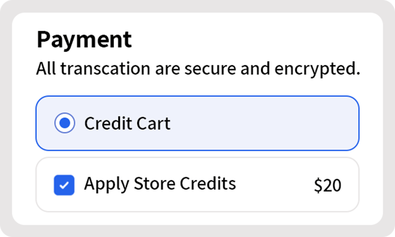 Store Credit